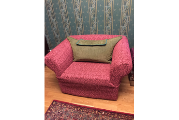 ЧЕХОЛ НА КРЕСЛО РАКУШКА ТЕЛА БЕЗАРРО БОРДОВЫЙ