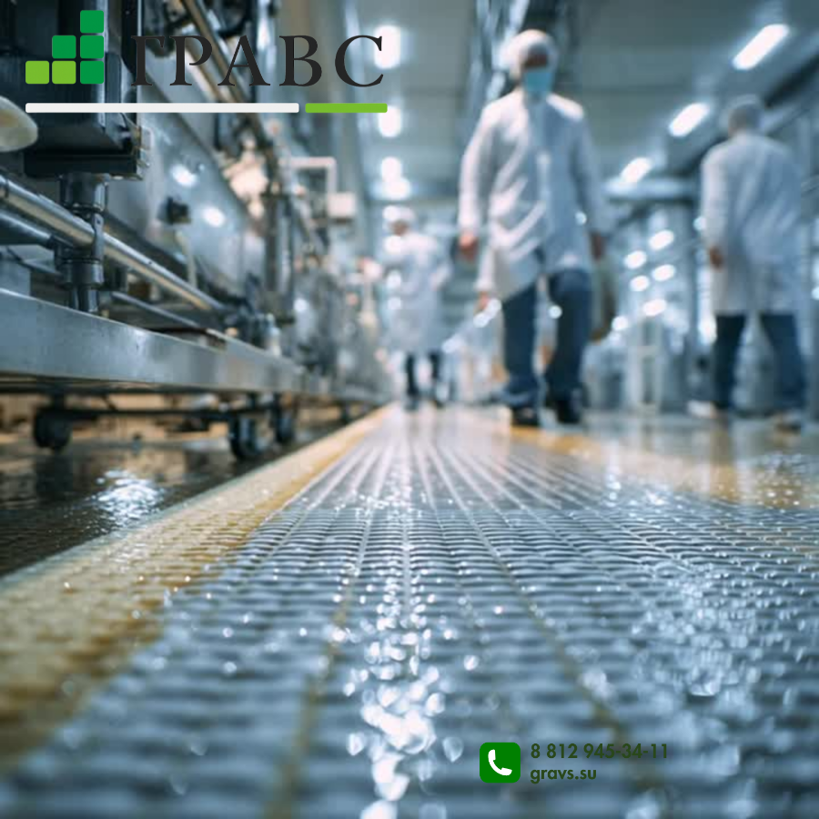 Композитный профилированный настил для химической отрасли