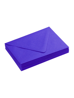 Дизайнерский конверт "Сине-фиолетовый"