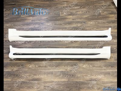 Подножки с подсветкой Toyota Land Cruiser 200 белые