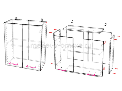 Шкаф кухонный Аляска А-60 (600)