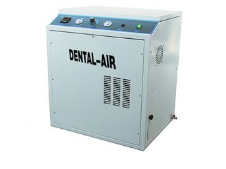 КОМПРЕССОР ВОЗДУШНЫЙ БЕЗМАСЛЯНЫЙ DENTAL AIR 3/24/39 (В КОЖУХЕ), ресивера 24 л