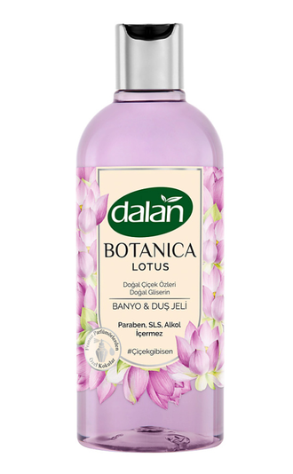 DALAN Гель для душа Botanica Лотос, 500 мл