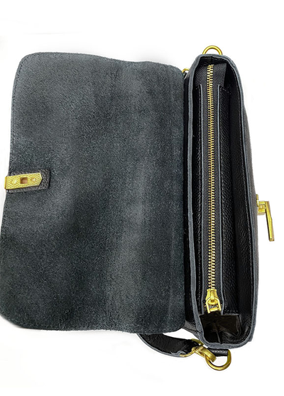 (АРТИКУЛ: 9980/0/32) СУМКА ЖЕНСКАЯ НЕБОЛЬШАЯ, НАТУРАЛЬНАЯ КОЖА, СИНЯЯ, РЕМЕНЬ ЧЕРЕЗ ПЛЕЧО