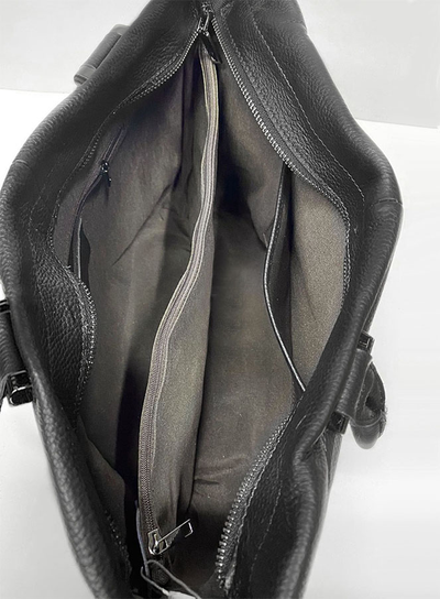 (АРТИКУЛ: 9976/0) СУМКА ЖЕНСКАЯ, СРЕДНЕГО РАЗМЕРА, НАТУРАЛЬНАЯ КОЖА, БЕЖЕВО-СЕРАЯ, С ПЛЕЧЕВЫМ РЕМНЕМ