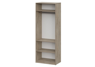 ШК 5 800 шкаф двустворчатый распашной Дуб Эндгрейн/Меланж