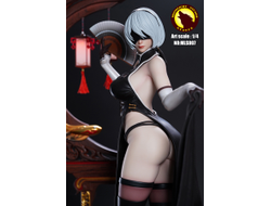 Андроид 2В в съемном платье (Nier: Automata) - КОЛЛЕКЦИОННАЯ СТАТУЯ 1/4  (MLS007) - MOONLIGHT STUDIO