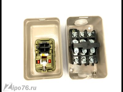 Выключатель до 500В 2,2 кВт до 3х фаз