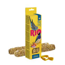 Rio палочки для волнистых попугайчиков и экзотов с мёдом, 80 г