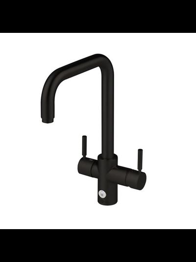 Комбинированная система 4в1 Aquahot ISE F-H4N1-VB-1-U (черный матовый)