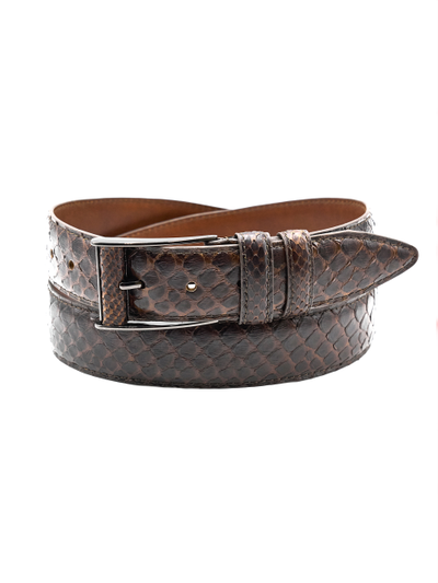 Ремень мужской 38 мм PY-kk-0005 из змеиной кожи