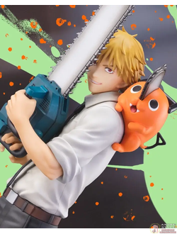 Фигурка 1/7 Дэндзи (Denji, Pochita S-Fire)