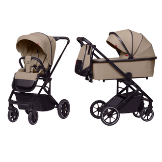 Коляска 2в1 Carrello Alfa+ CRL-6507 Evening Beige