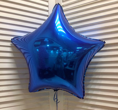 Звезда Синяя (размер 76 см)