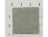 Трафарет BGA для реболлинга чипов L7D2053 KF 0.6мм.