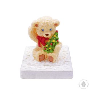 Пряник 3D "Мишка с ёлочкой"