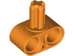 Technic, Axle and Pin Connector Perpendicular 2L with Axle, Orange (7244 6540720)