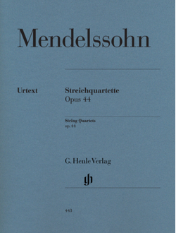 Mendelssohn: String Quartets op. 44, 1-3