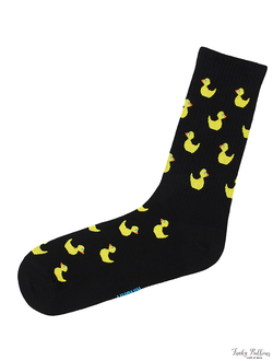 Подарочные носки "с Утками", Черные