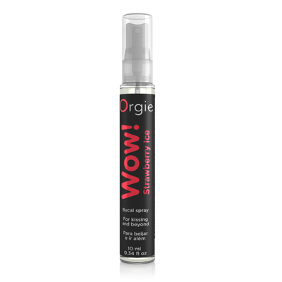 51935 Стимулирующий оральный спрей Orgie Wow! Strawberry Ice Bucal Spray, 10 мл
