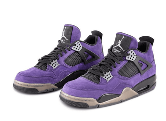 Jordan retro 4 travis scott sales