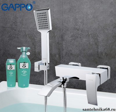 Смеситель однорычажный для ванны Gappo JACOB G3207