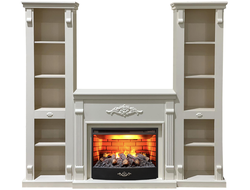 Электрокамин Брукс Элит WT с очагом 3D FireStar 25.5