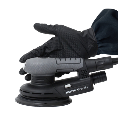 Ультрапрочные нескользящие нитриловые перчатки NATRIX-50BL - 50 штук