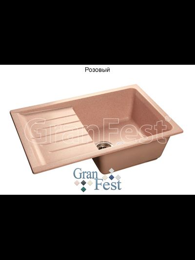 Керамическая мойка для кухни Granfest Гранфест GF-P760L реверсивная 1 секционная мойка