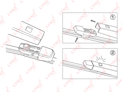 Щетка стеклоочистителя задняя