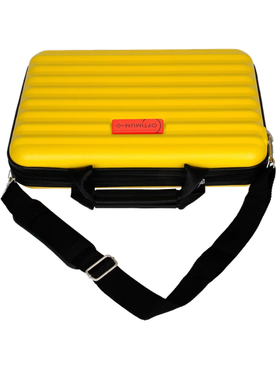 Пластиковый кейс для ноутбука 13 - 14 дюймов Optimum, желтый