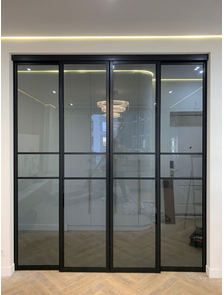 перегородка раздвижная