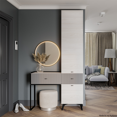 Норд ПР-06 прихожая Ясень белый / F-02