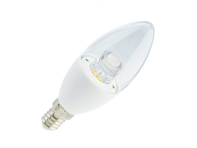 Лампа светодиодная Ecola свеча прозрачная E14 7W 2700K 2K 109x37 пласт./алюм. Premium C4QW70ELC