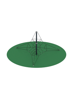 Пирамида - СК 2.05.05-РК сетка на резиновое покрытие
