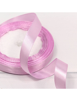 Лента атласная 12мм (149, св. пурпурная), 22,9м