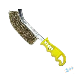 Щетка латунная пластиковая АТАКА