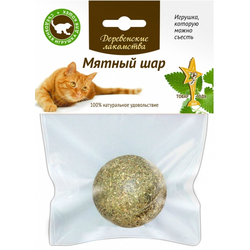 Деревенские лакомства, Мятный шар для кошек 22 г