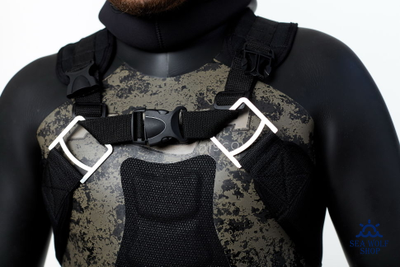 Разгрузочный жилет неопреновый AquaDiscovery быстросъемный р.2XL-3XL