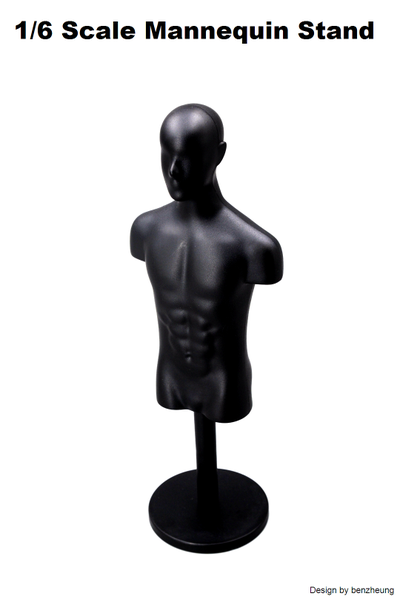 Манекен (торс) для разгрузки / бронежилета 1/6