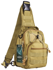 Тактический однолямочный рюкзак G4Free D04V Khaki / Хаки