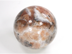 Шар Агат, Кварц, Халцедон, Бразилия (55 мм, 256 г) №29962