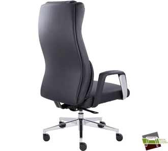 Кресло UTFC Канзас М-111 пластик/хром черный