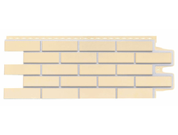 Фасадная панель "Клинкерный кирпич", цвет шампань, серия премиум