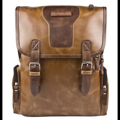 Кожаный рюкзак Santerno cognac/brown (арт. 3007-03)
