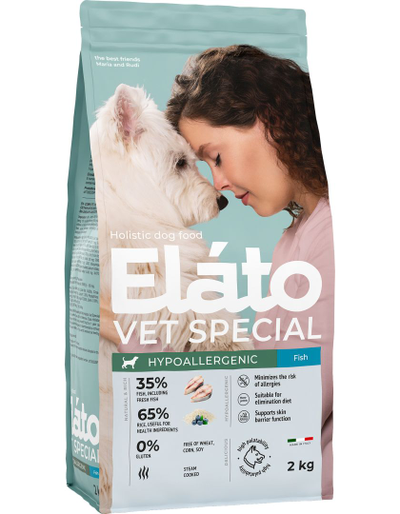 Elato (Элато) Vet Special гипоаллергенный корм для собак с рыбой 2 кг