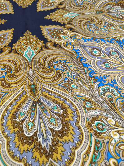 Павловопосадский платок Февраль 715-15