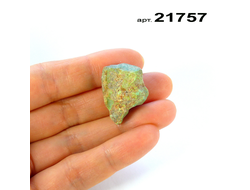 Бирюза натуральная (необработанная) Казахстан арт.21757: 6,3г - 26*19*10мм