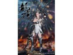 ПРЕДЗАКАЗ - Эльфийка-воин в серебряном - КОЛЛЕКЦИОННАЯ ФИГУРКА 1/6 Dragon Elves silver (P016B) - PLAY TOY ?ЦЕНА: 26700 РУБ?