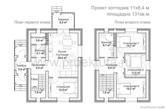 Проект дома К-131 кв.м